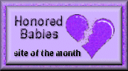 Honored Babies Site Award