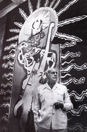 The tapestry artist Jean Lurcat