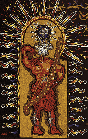 Detail from La Poesie by Jean Lurcat